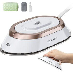 Mini Travel Iron Lightweight Portable Nonstick Ceramic Dry Clothes Press